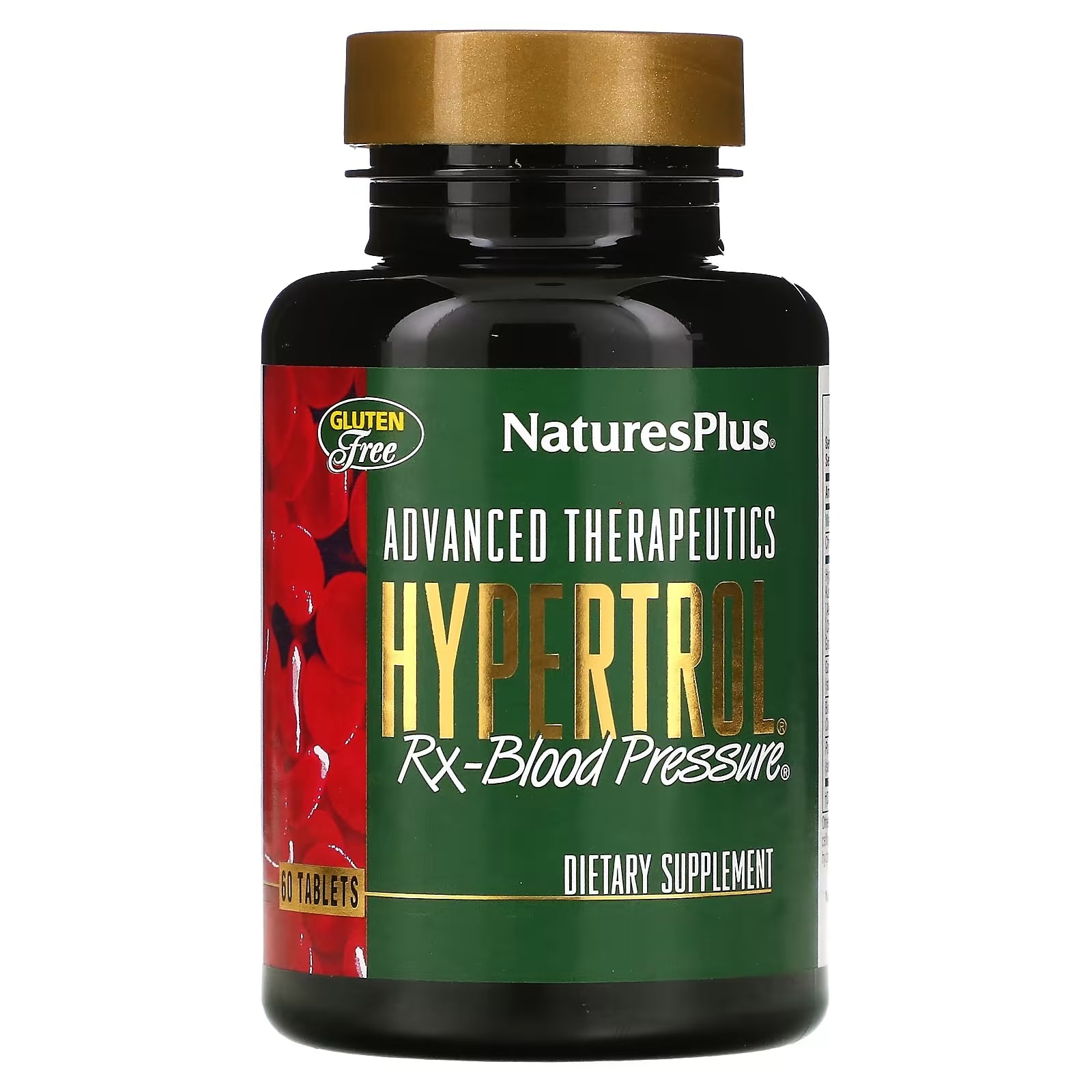 NaturesPlus Advanced Therapeutics Hypertrol Blood Pressure, 60 Tablets