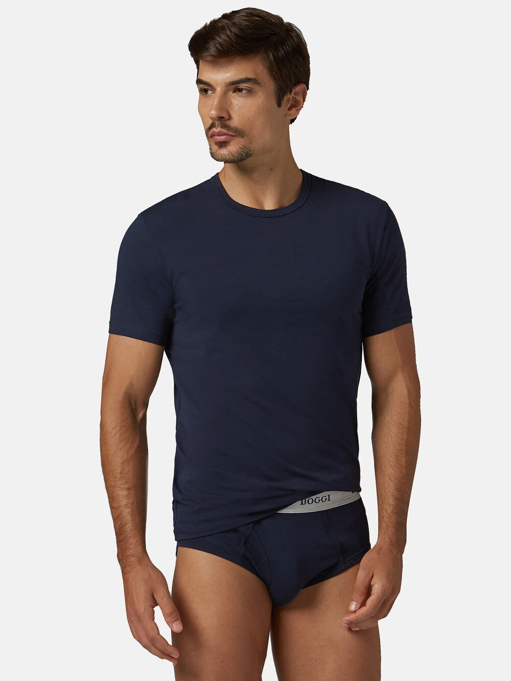 T-shirt Boggi Milano, dark blue