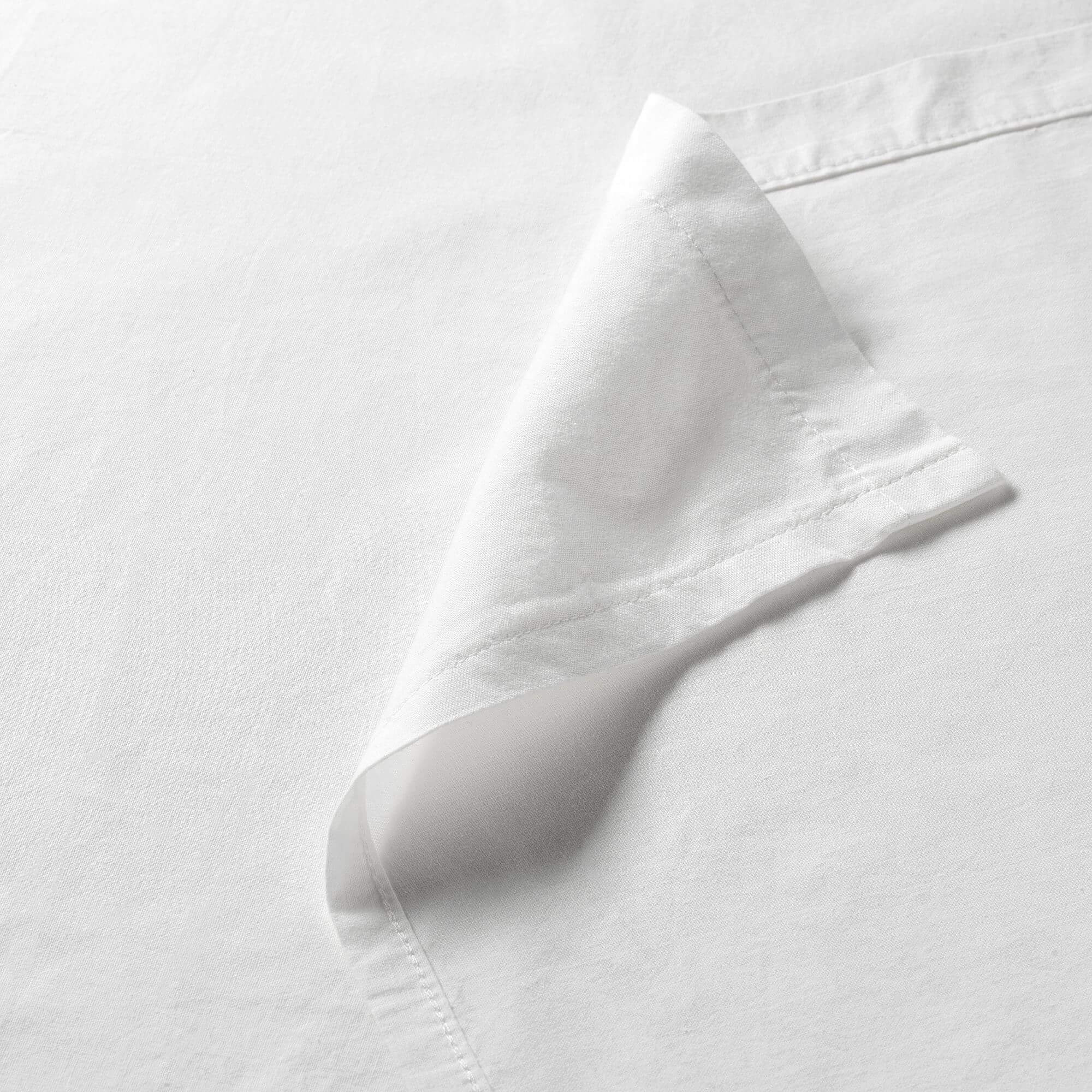 Bed sheet Ikea Dvala, 240x260 cm, white