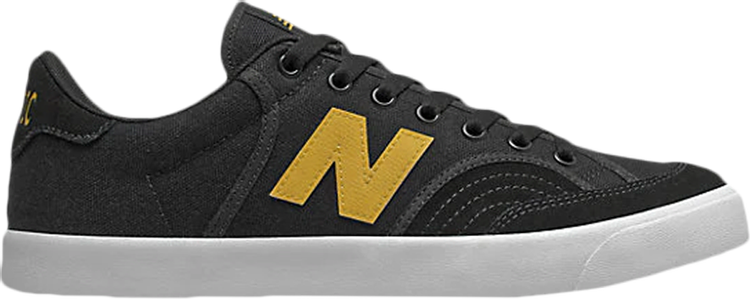 New Balance Numeric 212 'Black Yellow' Sneakers, black