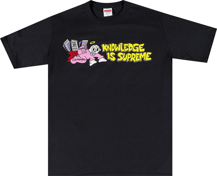 Supreme Knowledge Tee 'Black', black