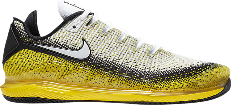 حذاء Nike Court Air Zoom Vapor X Knit باللون الأصفر السريع