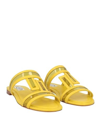 Tod's sandals, yellow