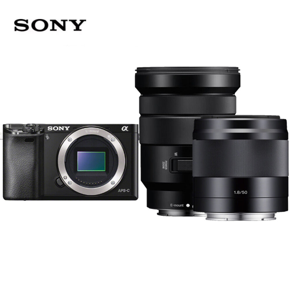 Sony A6000 camera with 128G memory card