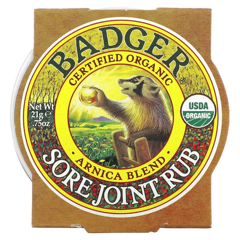 Organic Joint Paste Badger Company Arnica Blend, 21 g