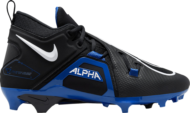 Nike Alpha Menace Pro 3 'Black Game Royal' Boots, Black