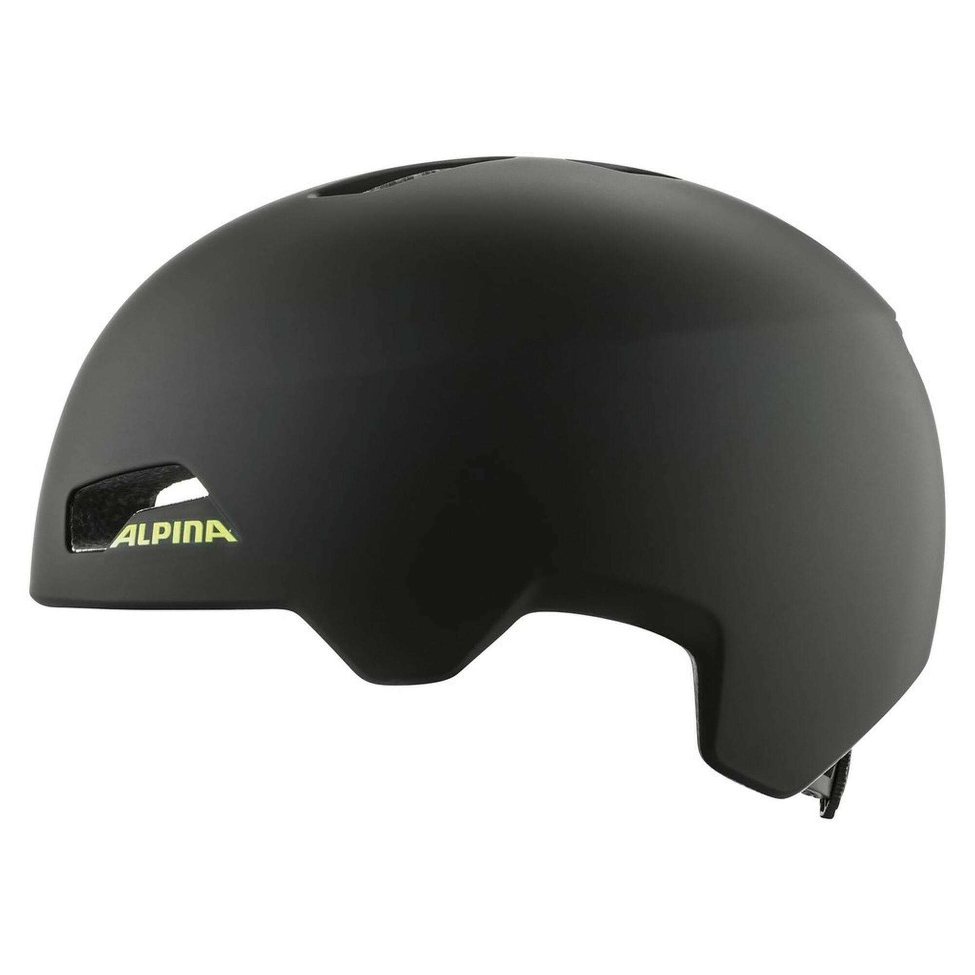 ALPINA Hackney bicycle helmet, black