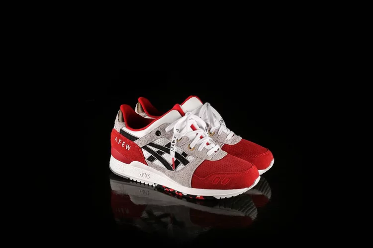 Limited edition afew x gel lyte 3 'koi' Asics sneakers, white