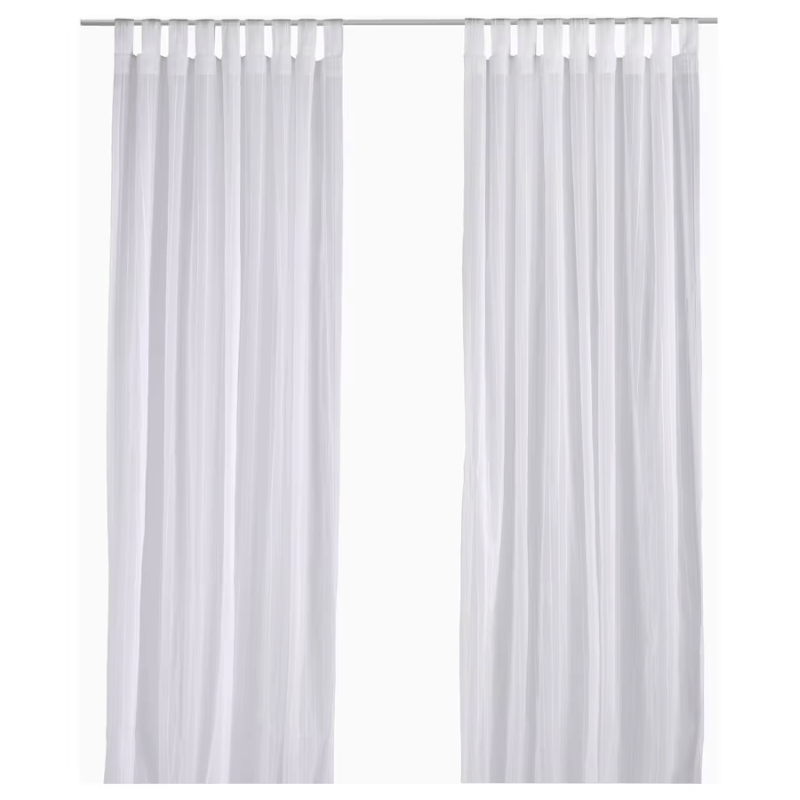 Curtains Ikea Matilda 2 pcs, white