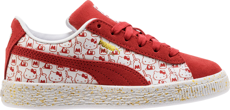 Sneakers Puma Hello Kitty x Suede Classic PS Bright Red, red