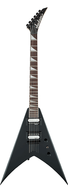 Jackson JS Series Rhoads JS32T, Amaranth Fingerboard, Satin Black Satin Black JS Series Rhoads JS32T, Amaranth Fingerboard Satin Black