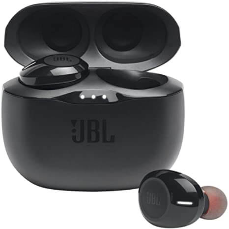 سماعات JBL Tune 125TWS اللاسلكية داخل الأذن، باللون الأسود