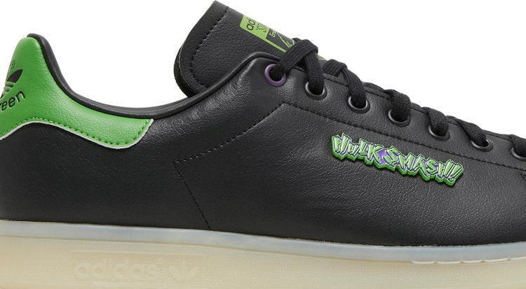 Adidas Marvel x Stan Smith 'Hulk Smash' sneakers, black