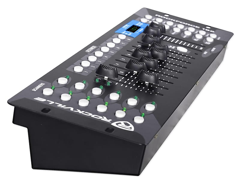 Rockville Rockforce DMX Light/Fog 192-Channel Lighting Controller