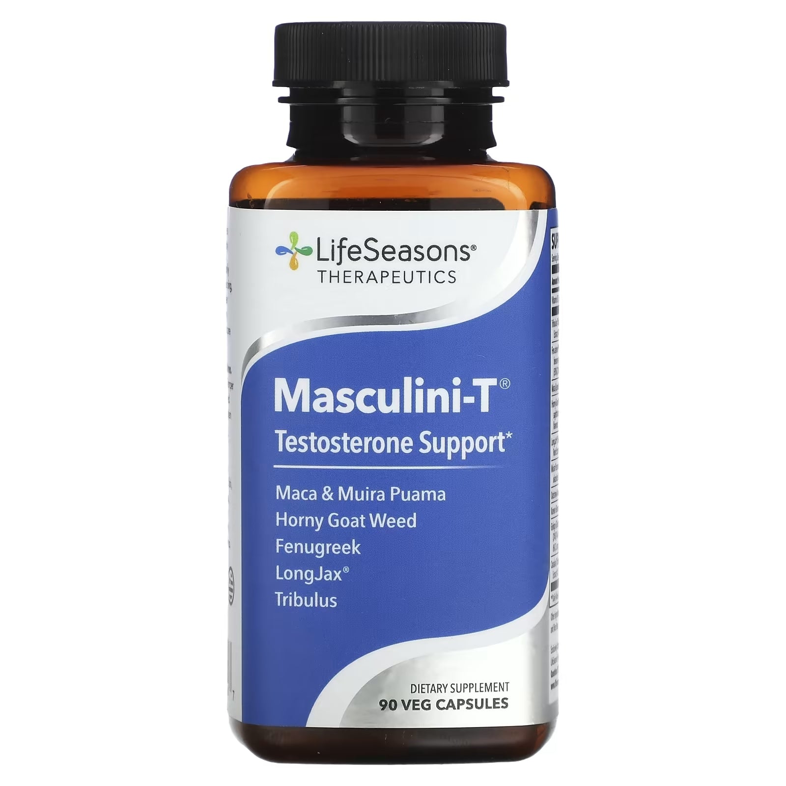 LifeSeasons Masculini-T Testosterone Support, 90 Vegetarian Capsules