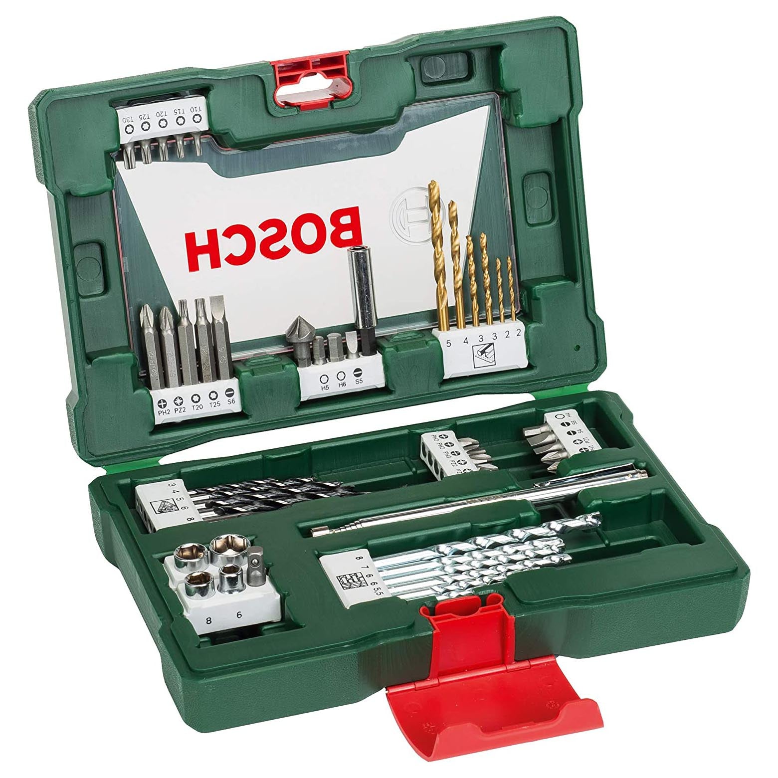 Drill set Bosch V-Line 2607017314, 48 pcs