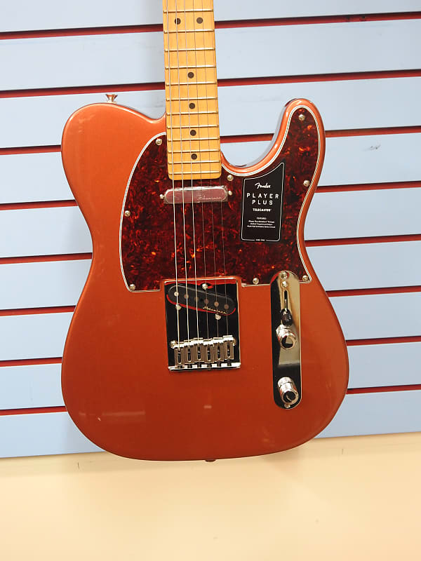 Fender Player Plus Telecaster MN – Aged Candy Apple Red