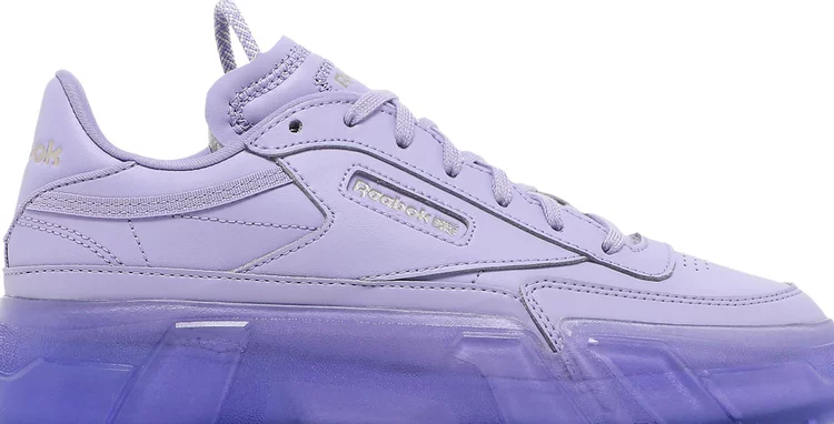 حذاء رياضي Cardi bx wmns club c 'crisp purple' من Reebok، باللون الأرجواني