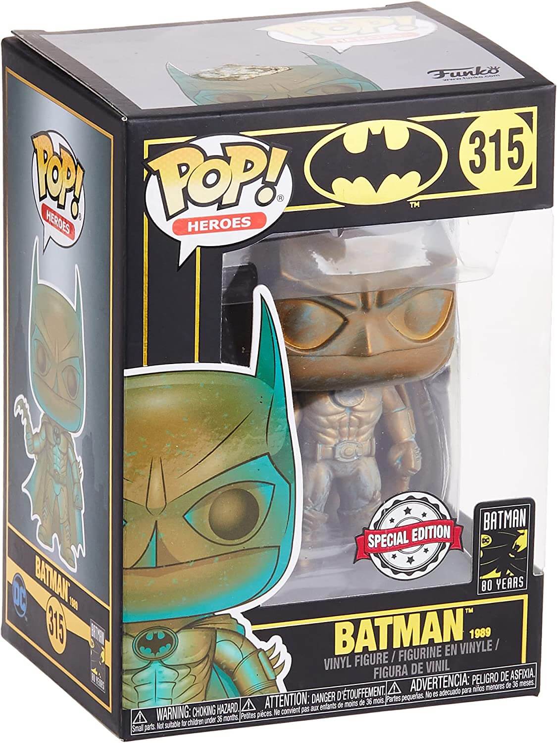 Funko POP! Heroes: Batman 80th - Batman 1989 (Patina)