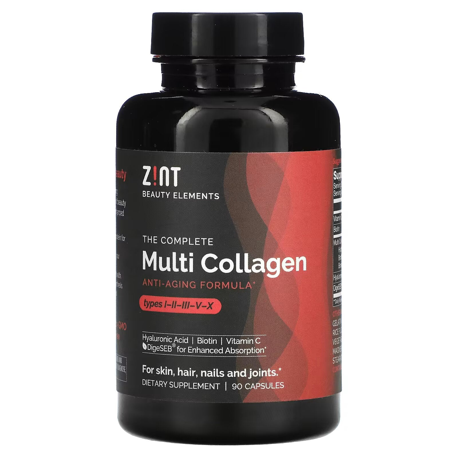 Zint, Complete Multi-Collagen Capsule, 90 Capsules