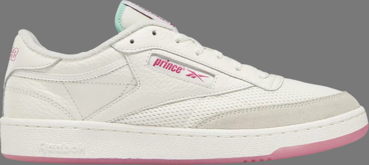 حذاء رياضي Prince X Club C 85 Chalk Rose Rage من Reebok، آيس كريم