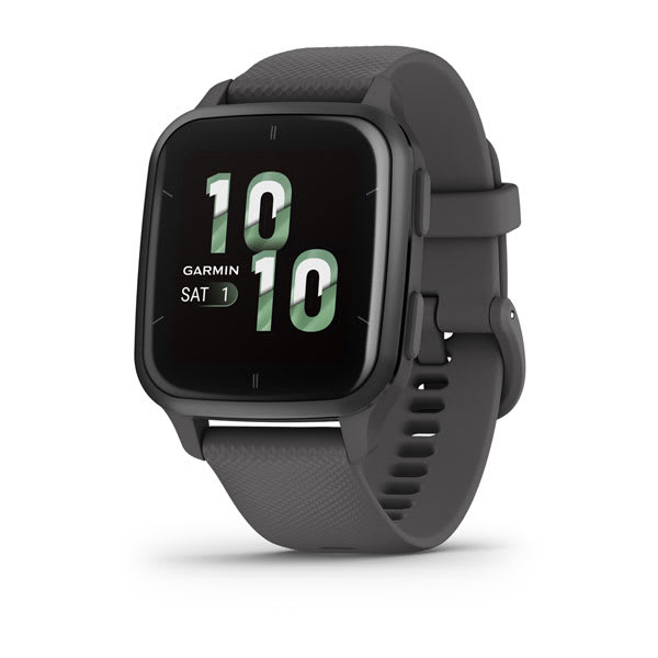 Smartwatch Garmin Venu Sq 2, gray with gray aluminum bezel