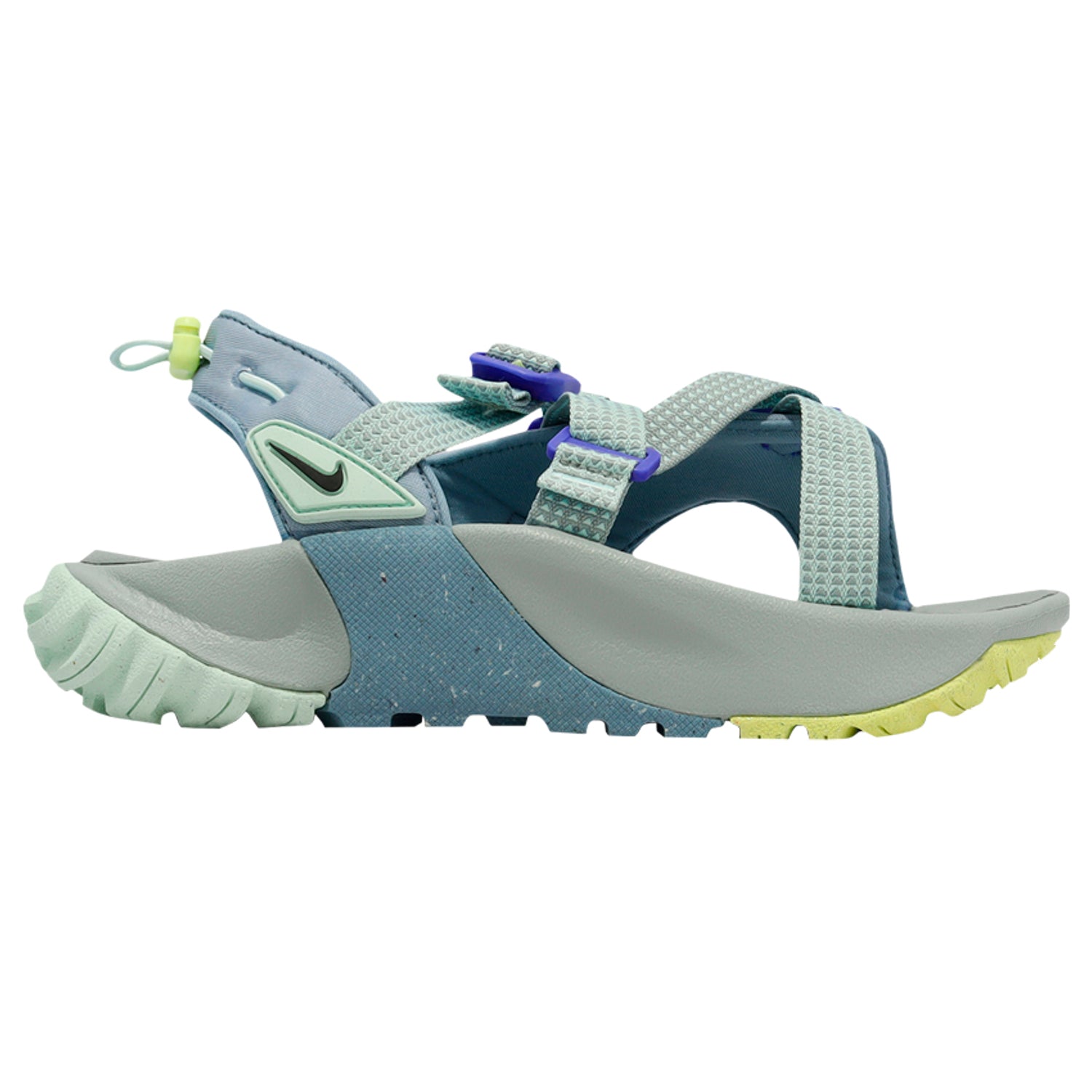 صندل Nike Womens Oneonta "Worn Blue Night Forest"، باللون الأزرق