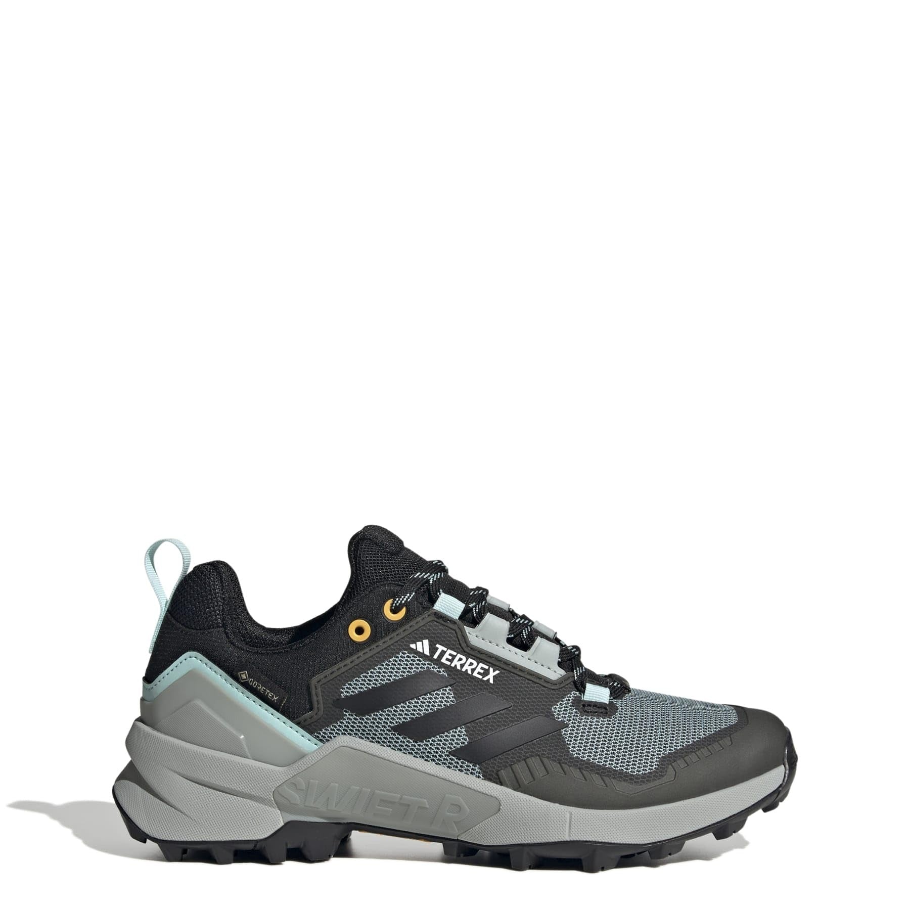 Adidas Outdoor Terrex Swift R3 Gore-Tex Hiking Shoes, Black/Turquoise