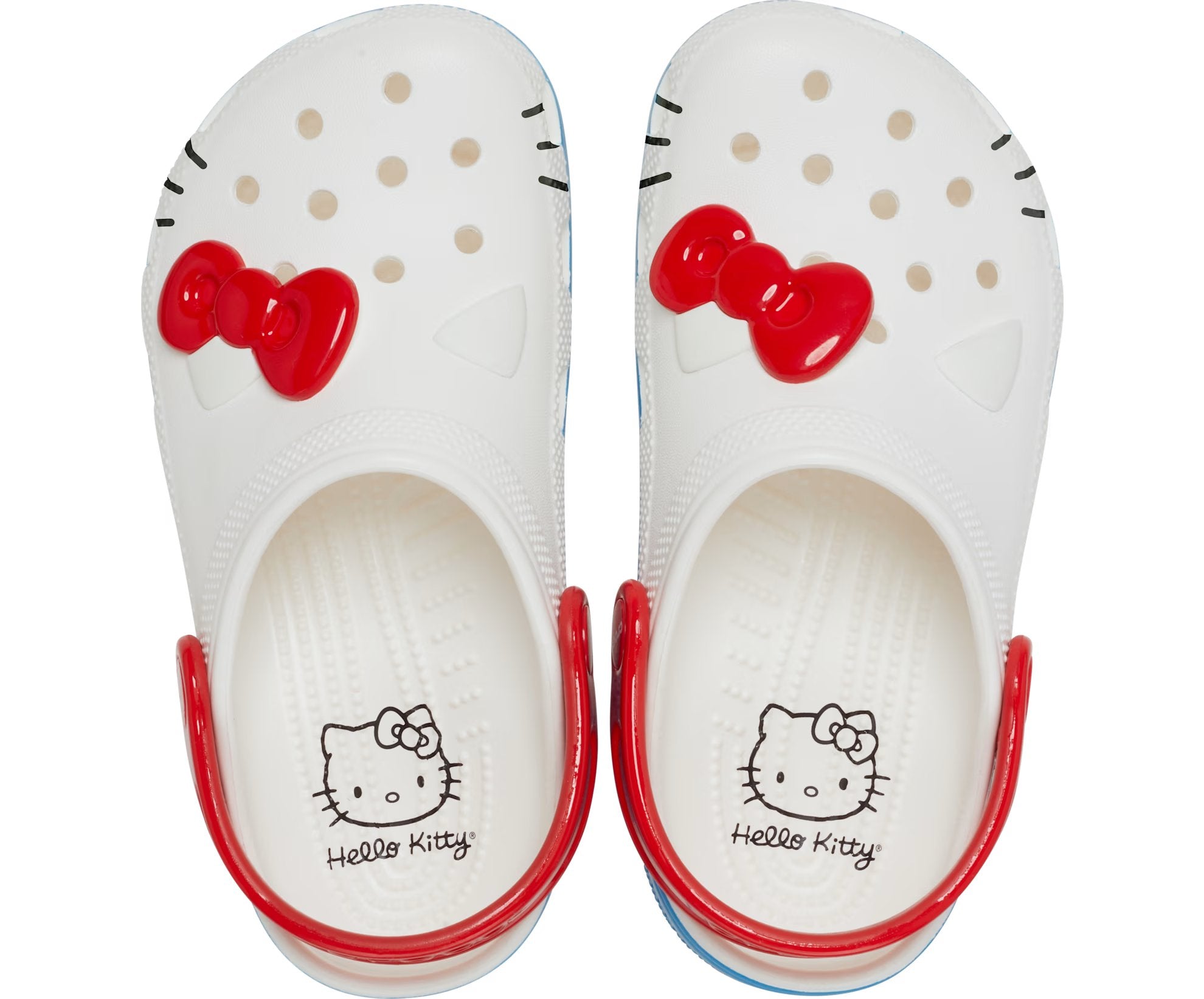 Crocs Classic x Hello Kitty baby clogs, white