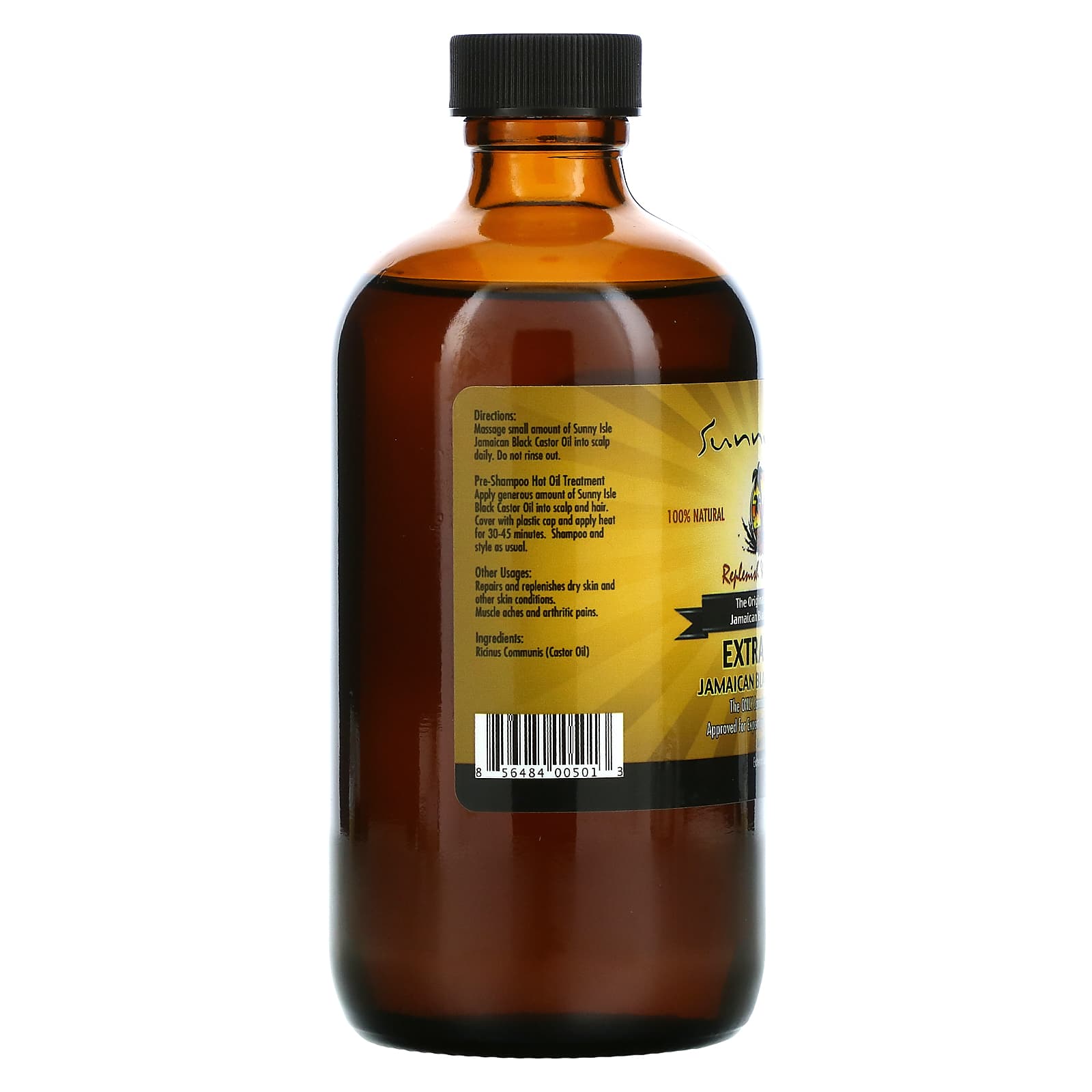 Extra Dark Jamaican Castor Oil Sunny Isle