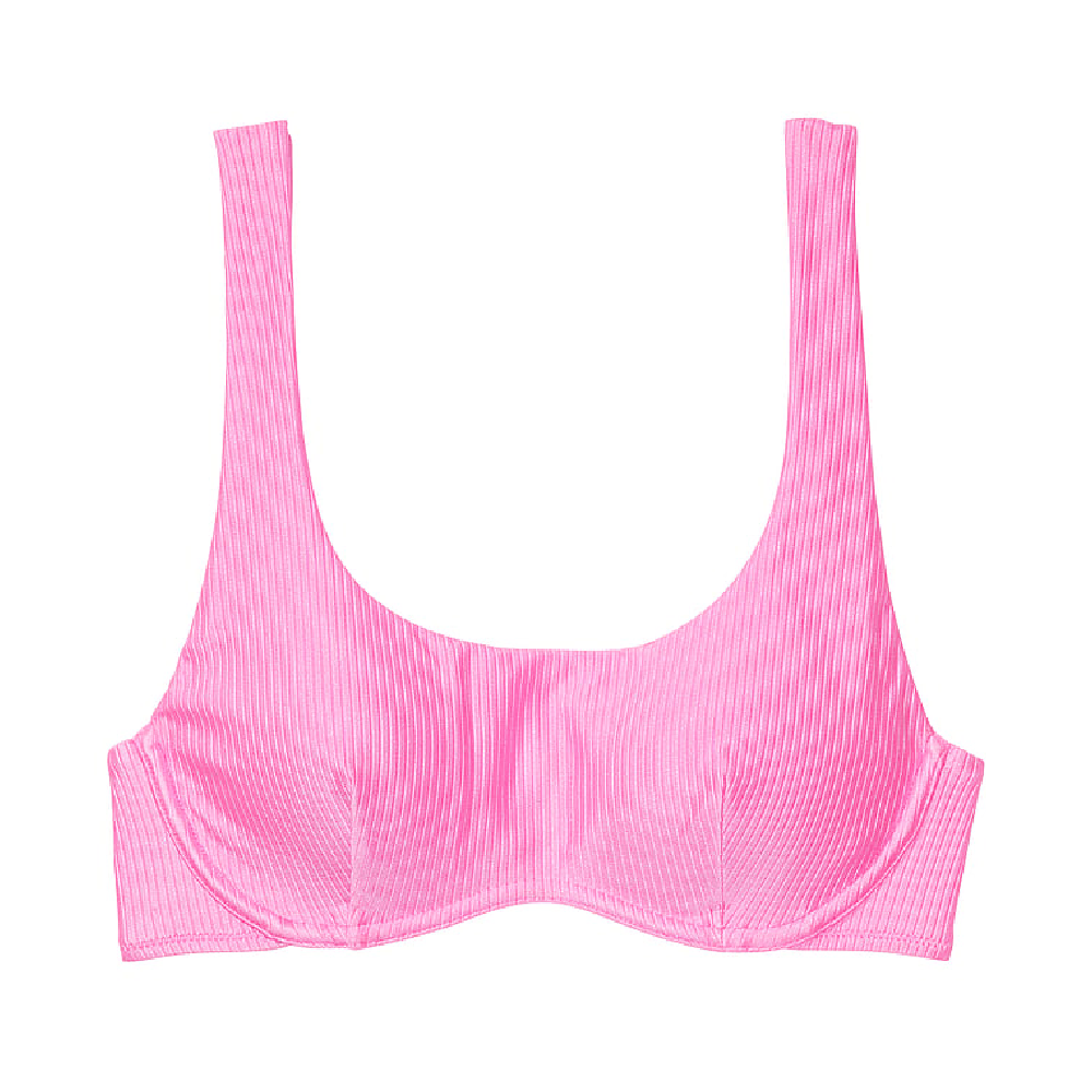 Victoria's Secret Pink The Wave bikini top, pink