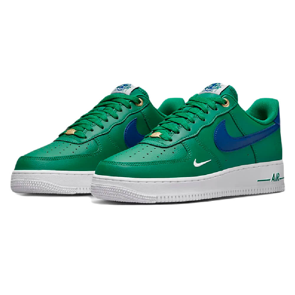 حذاء رياضي Nike Air Force 1 '07 LV8، باللون الأخضر/الأزرق