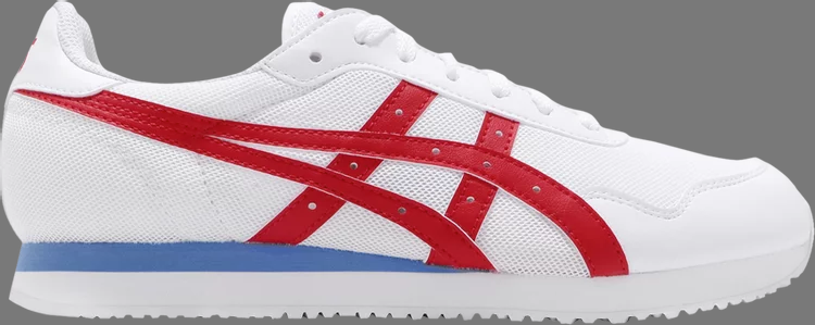 Tiger runner 'classic red' Asics sneakers, white