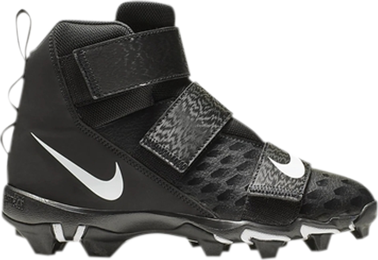 Nike Force Savage 2 Shark GS 'Black White' Boots, Black