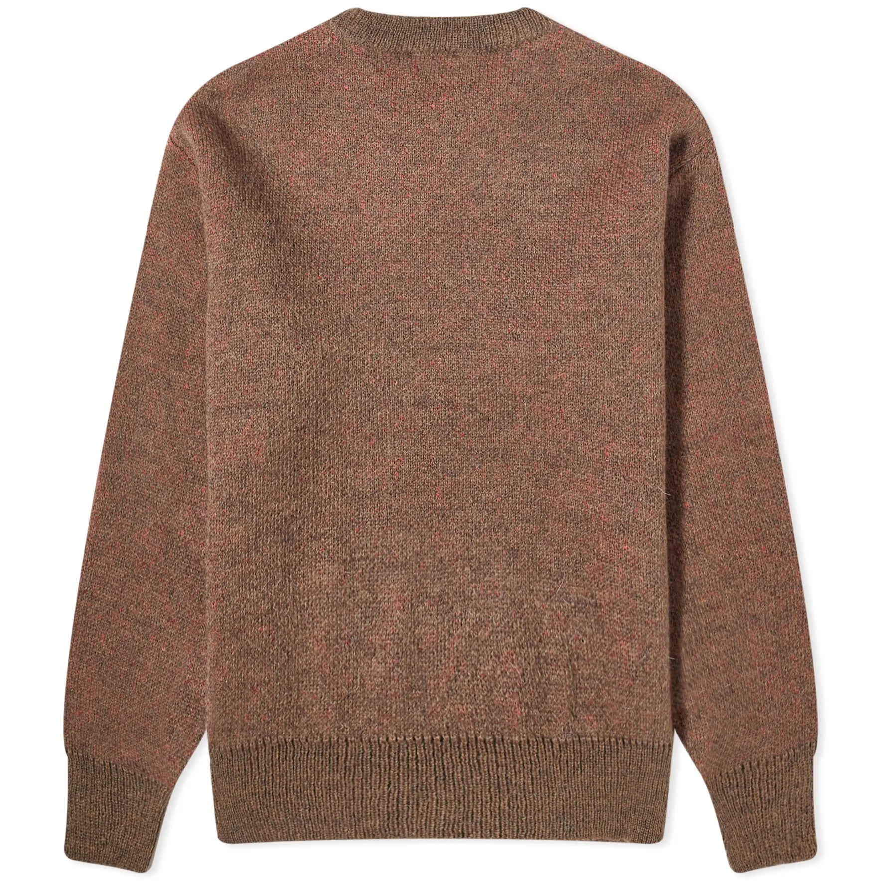 Aries Brushed Mohair jumper, brown-red