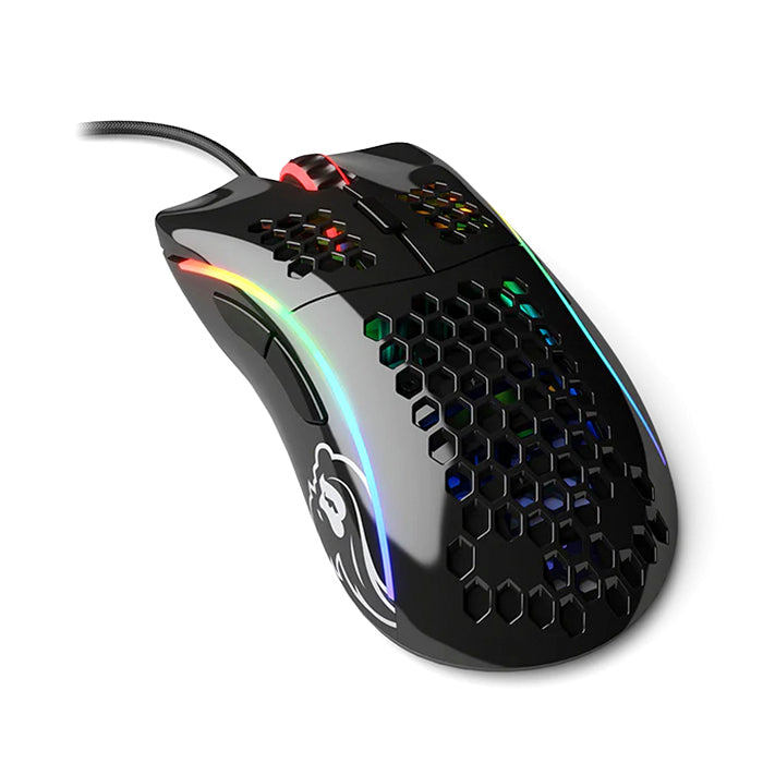 Glorious Model D Wired Gaming Mouse, Glossy Black