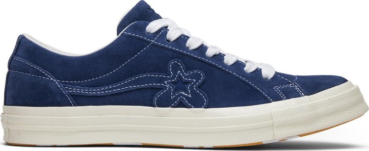 حذاء رياضي كونفيرس جولف Le Fleur x One Star Ox Mono Blue، أزرق