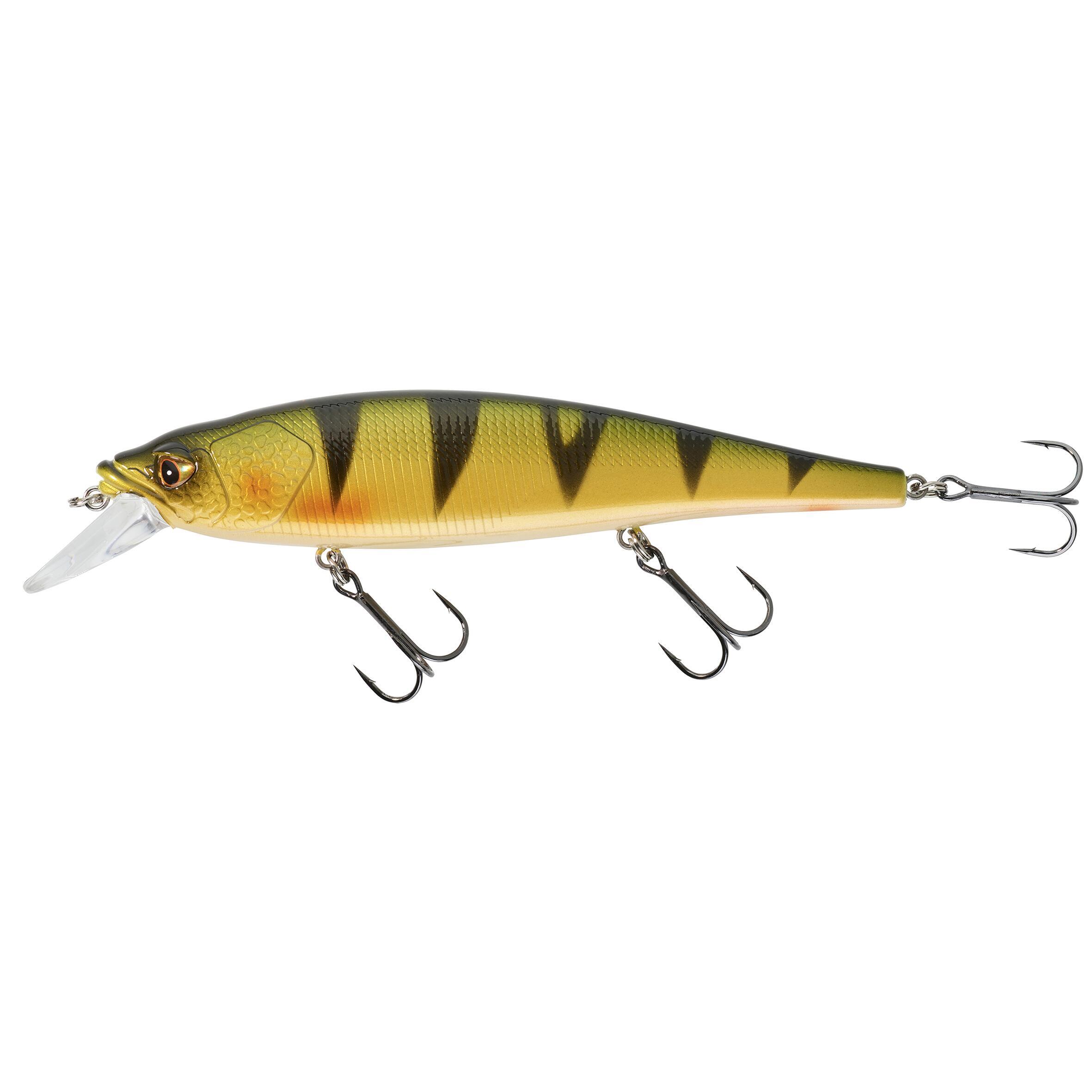 Wobbler jerkbait minnow WXM MNW 130SP perch CAPERLAN, black/yellow/orange