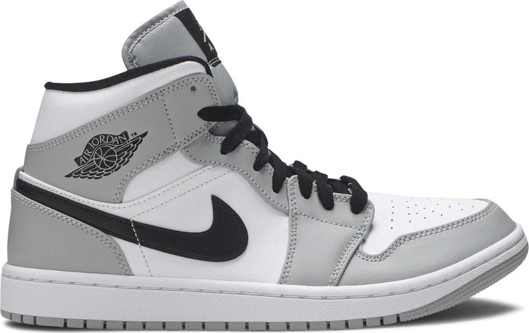 Air Jordan 1 Mid Smoke Gray Sneakers