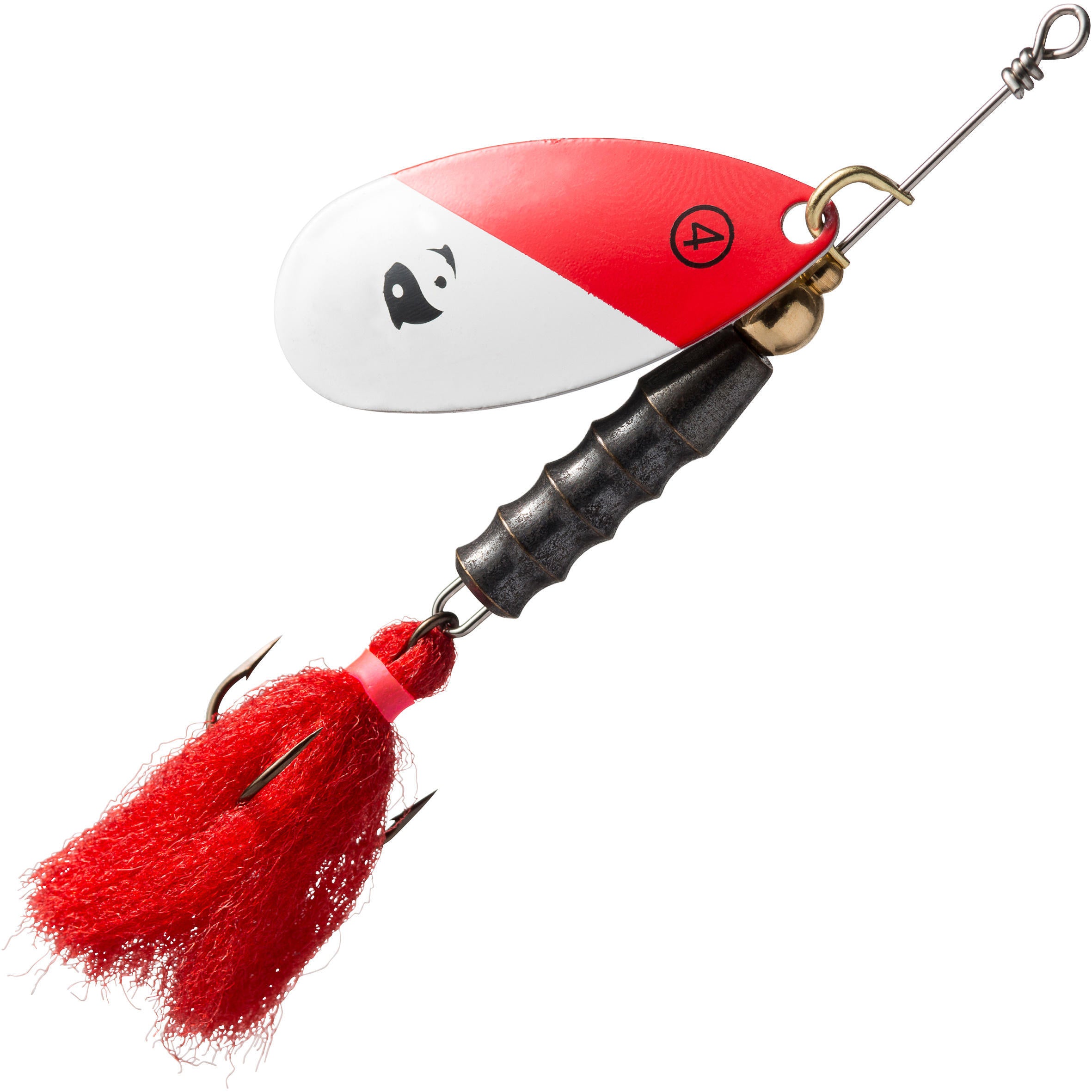 Weta Puff Predator Fishing Gr. 4 Red CAPERLAN, red White