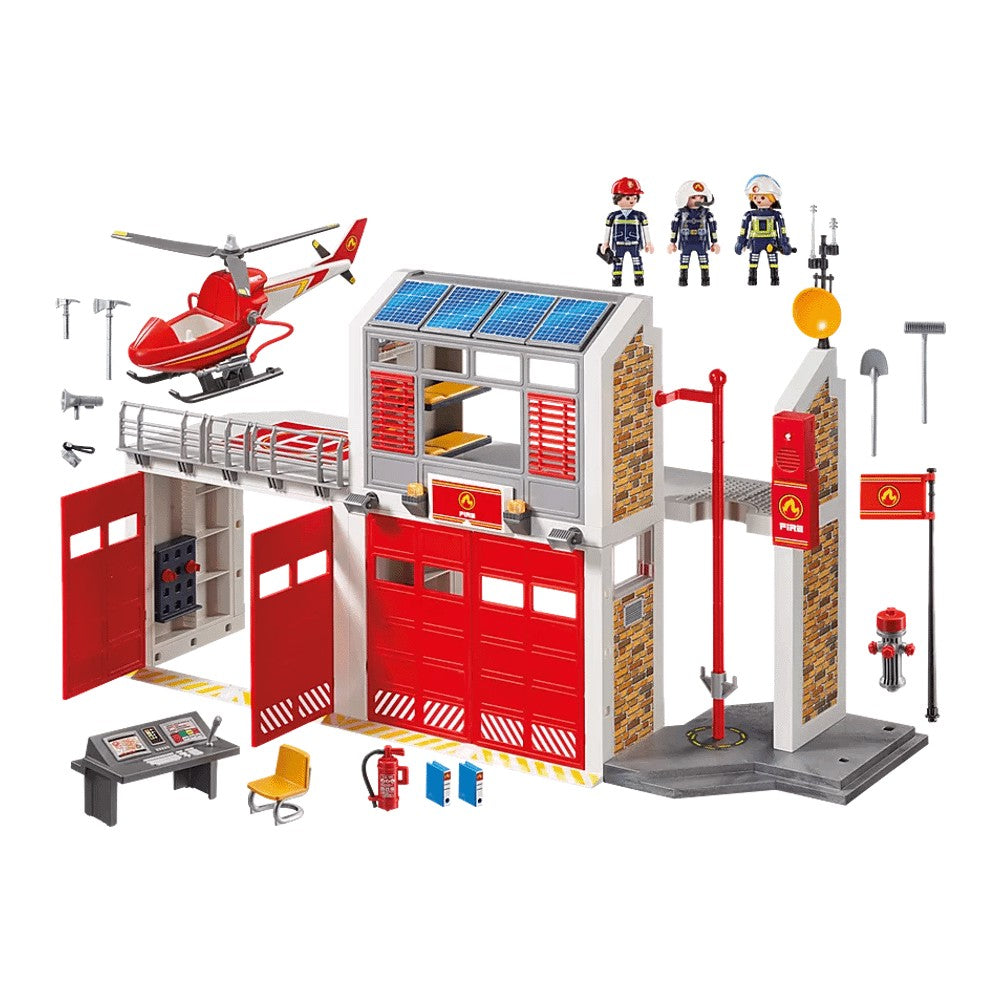 Construction set Playmobil 9462 Large fire station