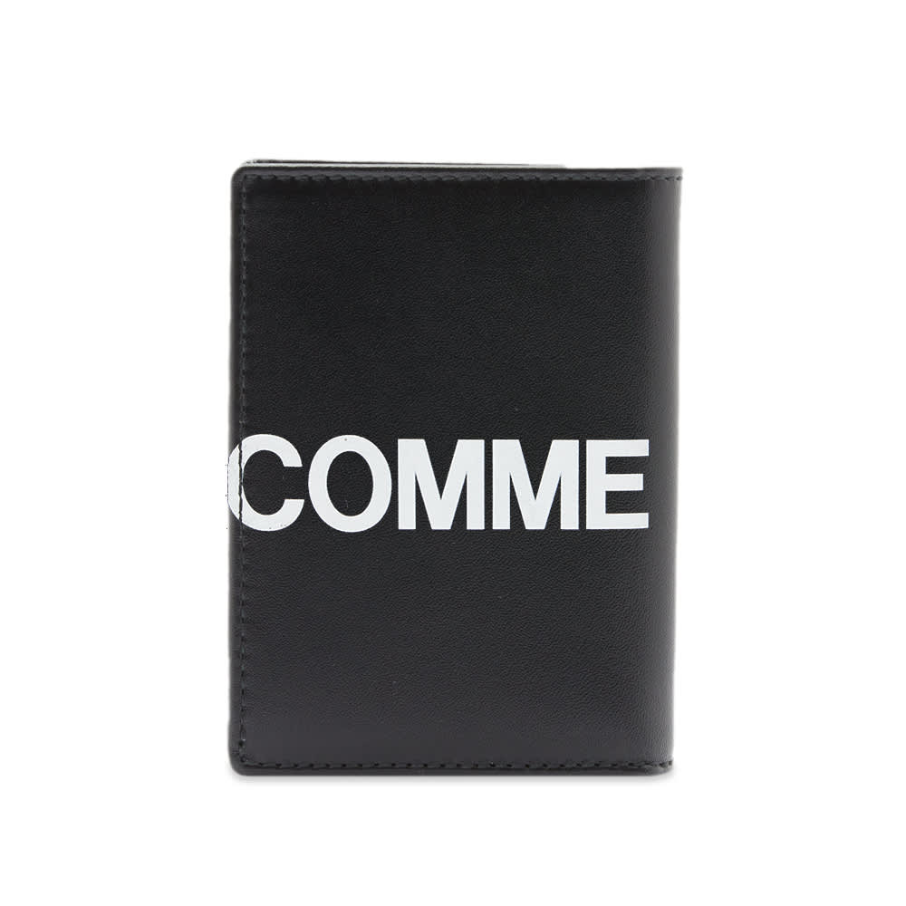 محفظة Comme des Garcons SA0641HL محفظة ذات شعار ضخم