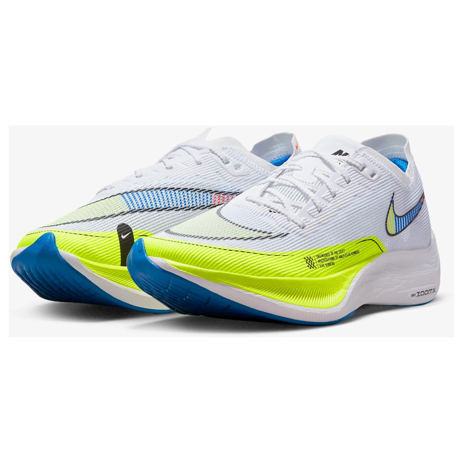 Nike ZoomX Vaporfly NEXT 2, white/yellow