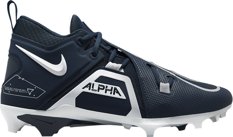 Nike Alpha Menace Pro 3 'College Navy White' Boots, Blue