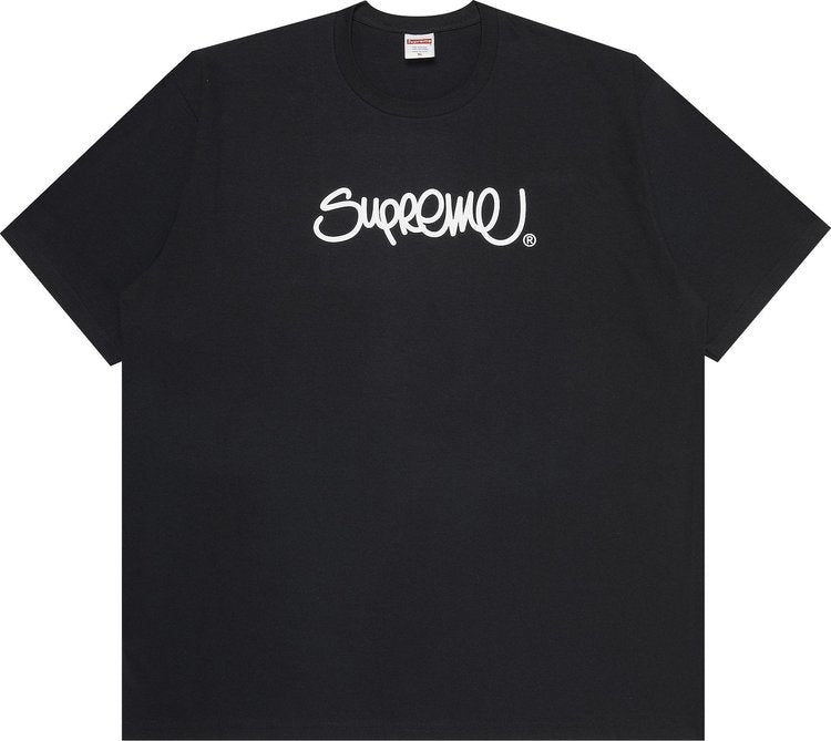 تي شيرت Supreme Handstyle باللون الأسود، أسود