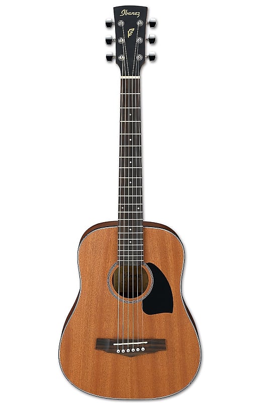 جيتار صوتي من سلسلة Performer Series PF2MH من Ibanez مقاس 3/4 جيتار صوتي Dreadnought، لون الماهوجني