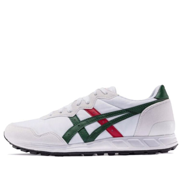 حذاء الجري Onitsuka Tiger Reclaiman باللون الأبيض/الأخضر/الأحمر، أبيض