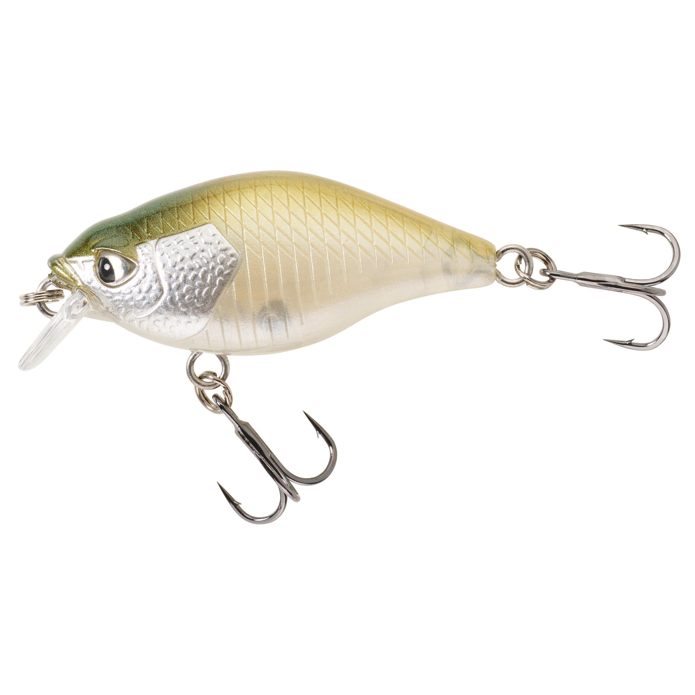 Wobbler Crankbait Shallow Runner WXM CRKSR 40 F brown back CAPERLAN, brown/white