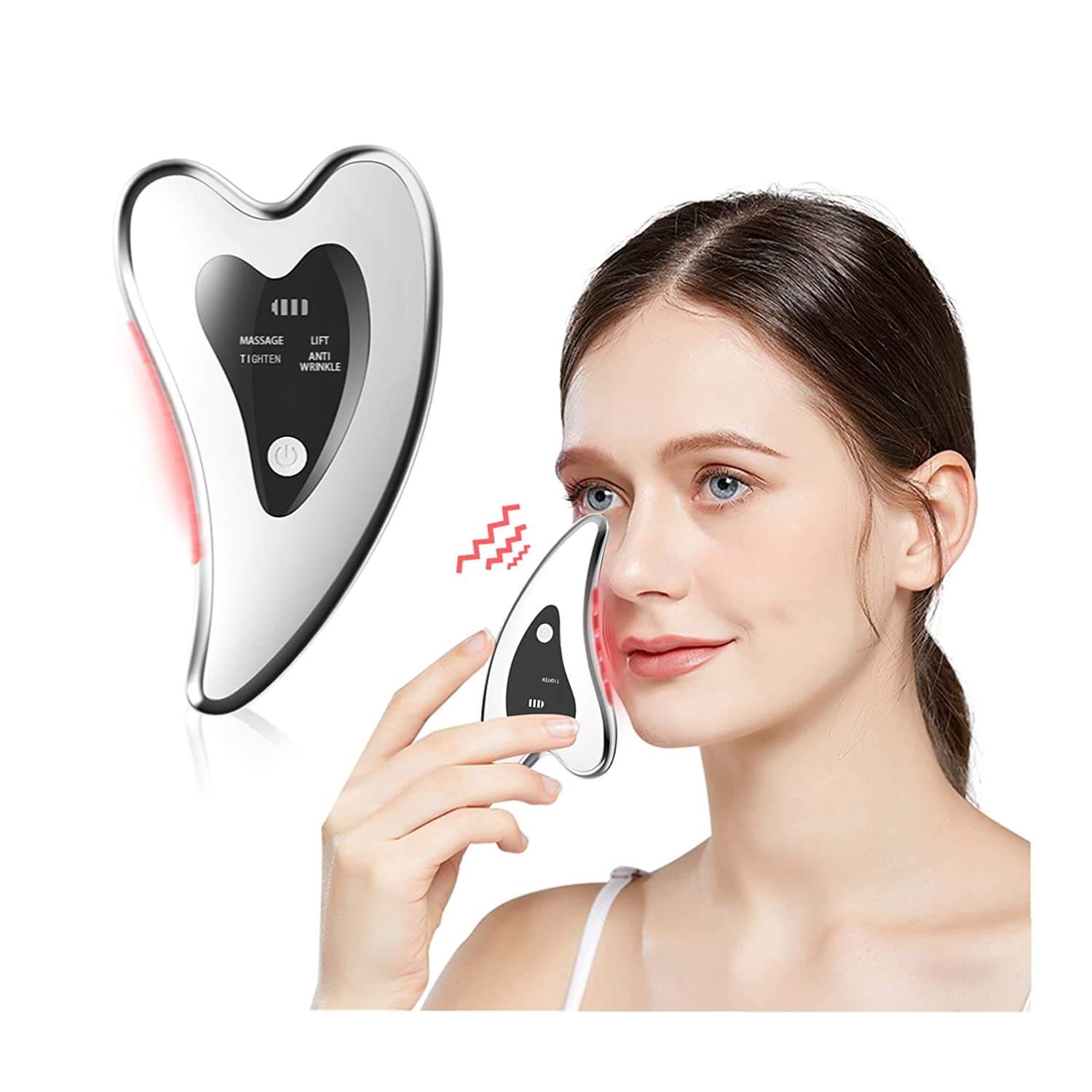 جهاز تدليك الوجه Izeepe Gua Sha أدوات الوجه