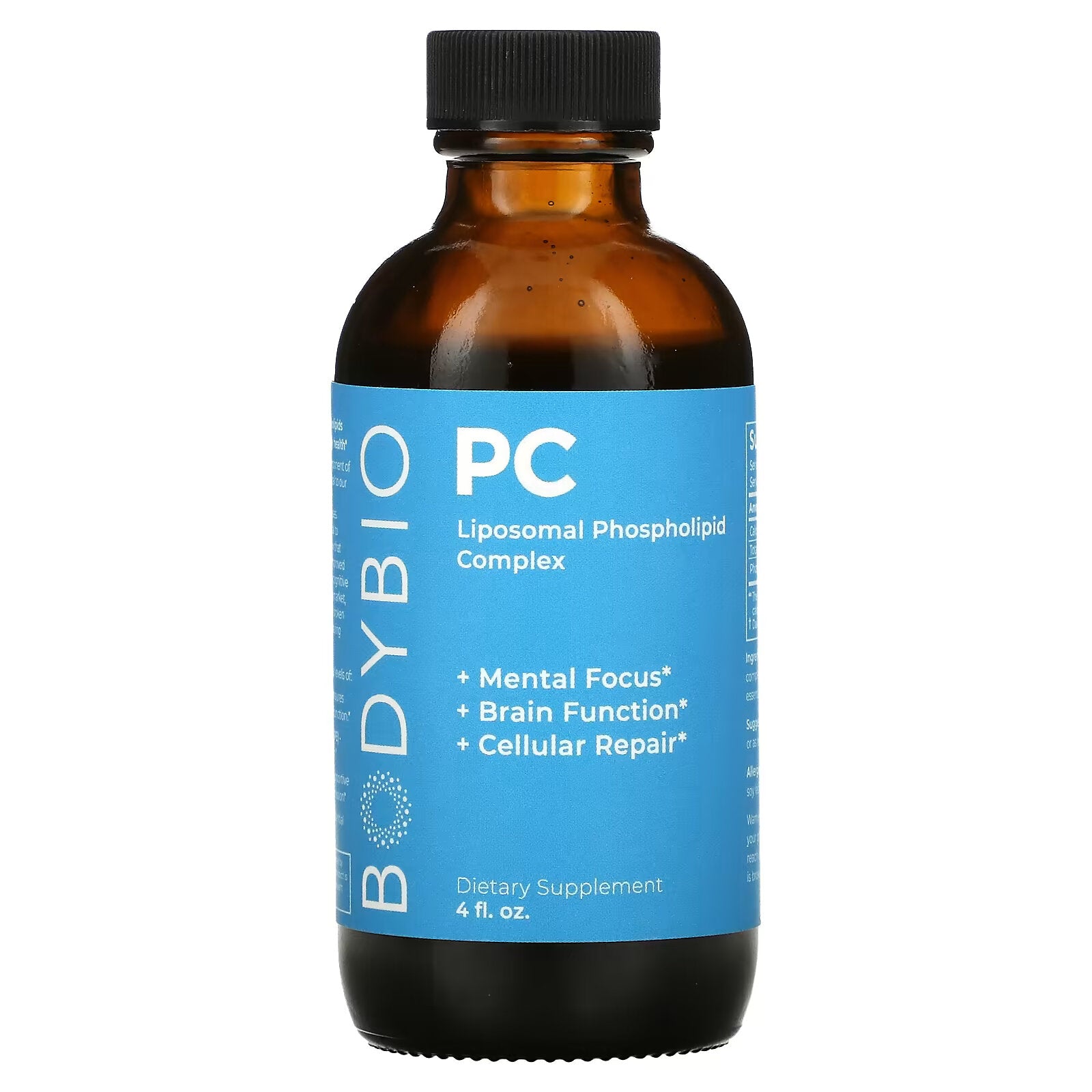 BodyBio, Phosphatidylcholine, Liposomal Phospholipid Complex, 120 ml